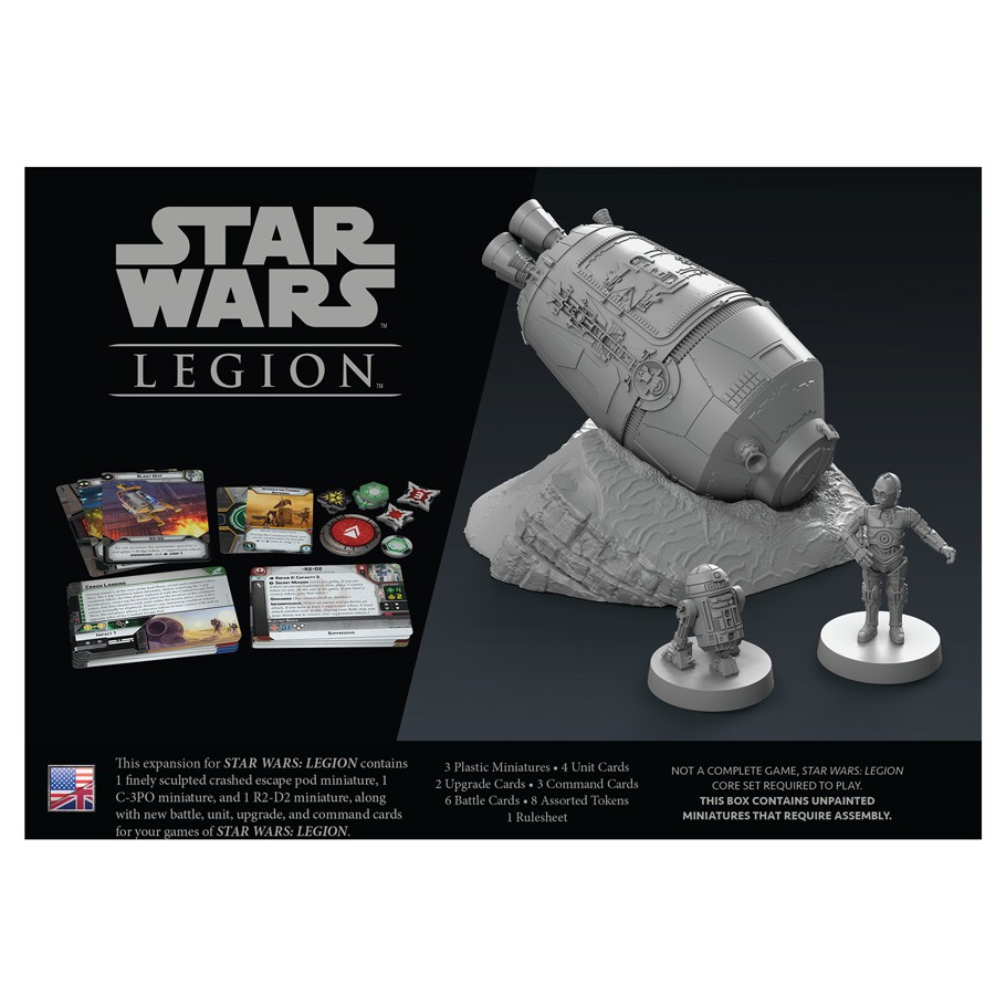 Star Wars : Legion - Crashed Escape Pod Battlefield Expansion